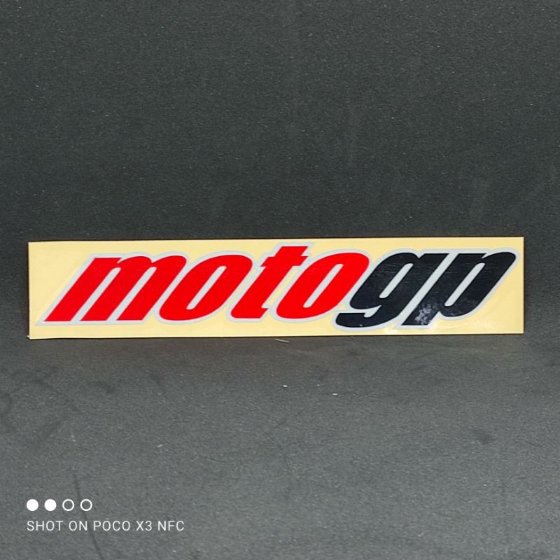 stiker cutting moto gp - cutting stiker moto gp (A4)