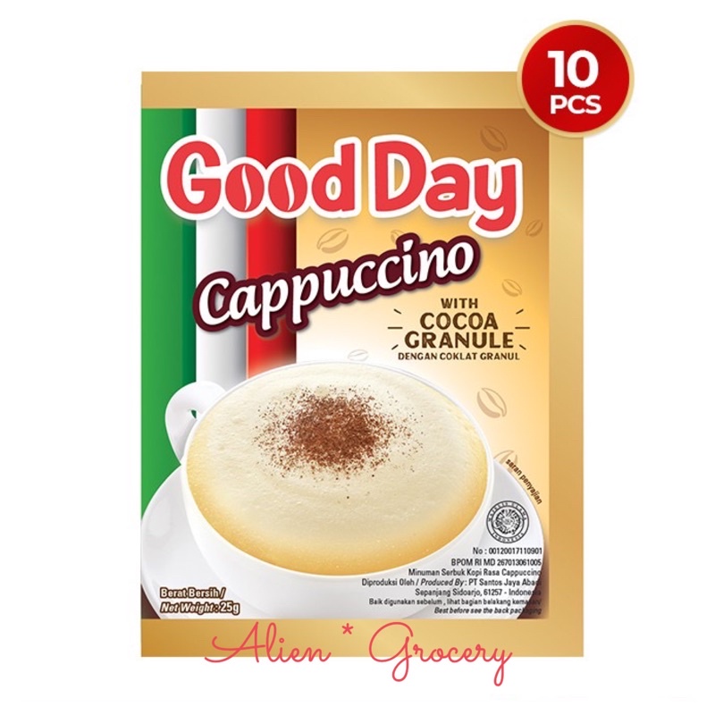 

Kopi Sachet Good Day Cappucino 25grx10