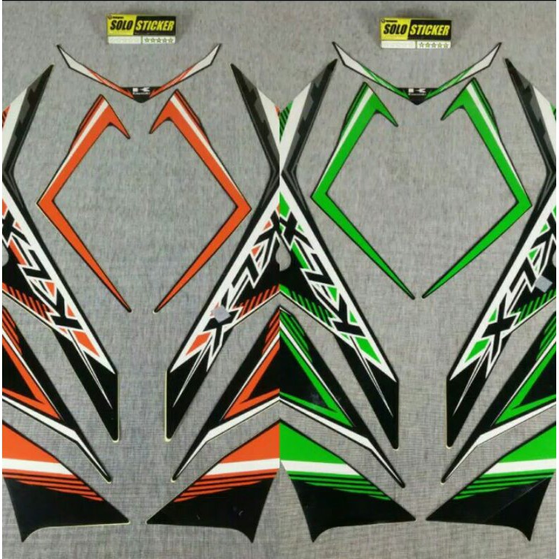 striping Sticker lis body kawasaki klx 150 2014 tipe L