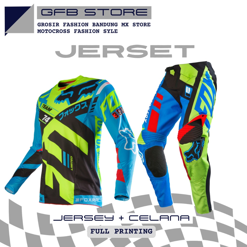 Jerset cross trail Jersey set motocross