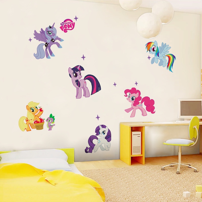 Reliza Wall Sticker Kartun Animation Anak LDR91425 Stiker Dinding