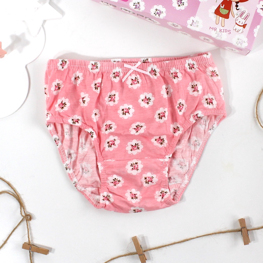 SET Celana Dalam Anak Perempuan Celana Dalam Katun Anak dengan Box Kolor Anak Perempuan Import Rabbit