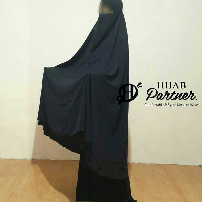 *obral**   JILBAB CADAR LATHIFAH JUMBO / SEBETIS / KERUDUNG INSTAN CADAR   _hijab segi empat