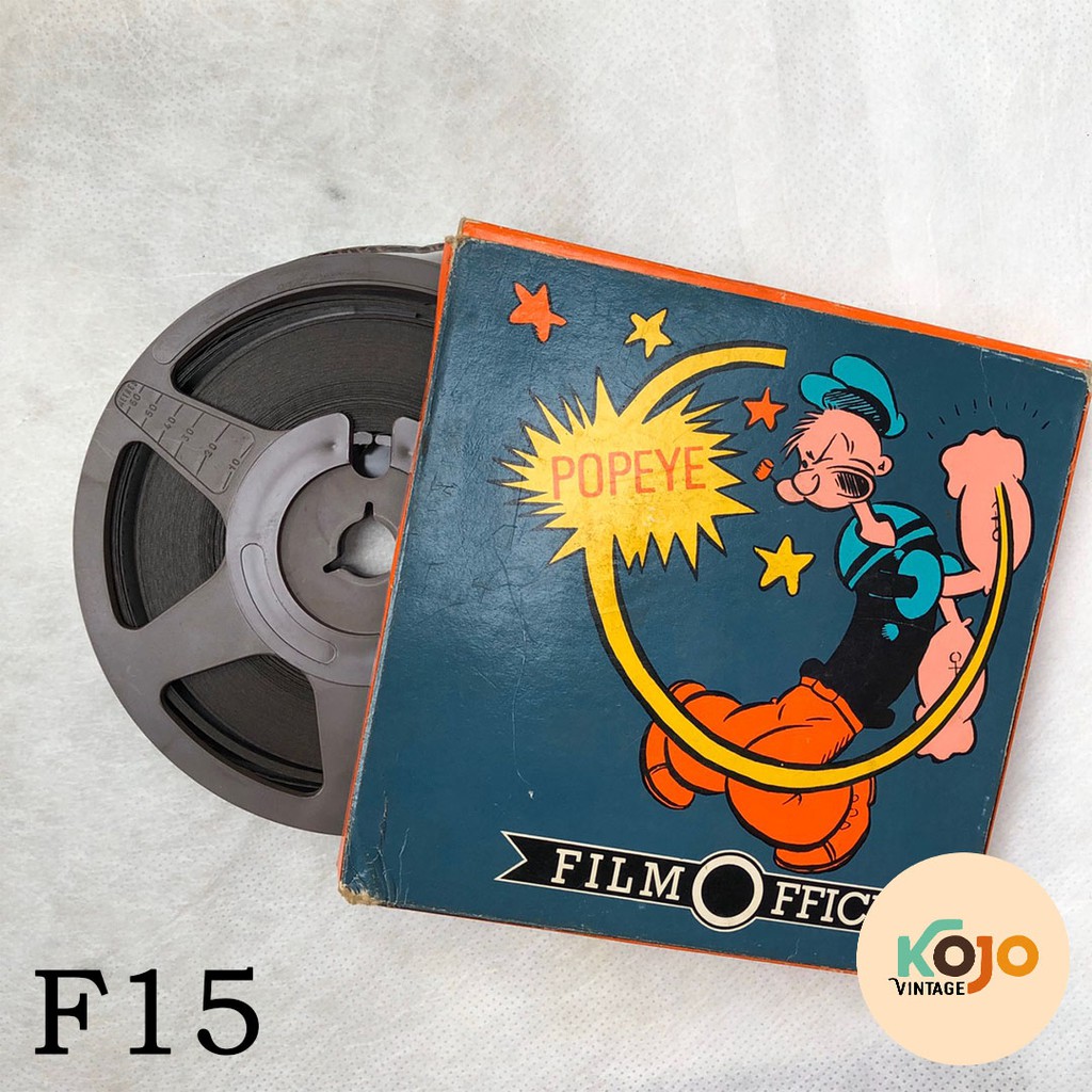 Film Proyektor Jadul Vintage Lawas Antik Retro Klasik Classic Langka Rare Popeye