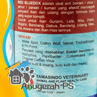 Red Bluedox 250 ML Obat Ikan Anti Jamur  Parasit Bakteri 