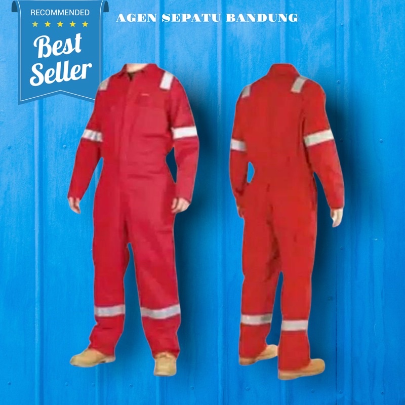 Katelpak / wearpack/ Coverall dengan scotlight