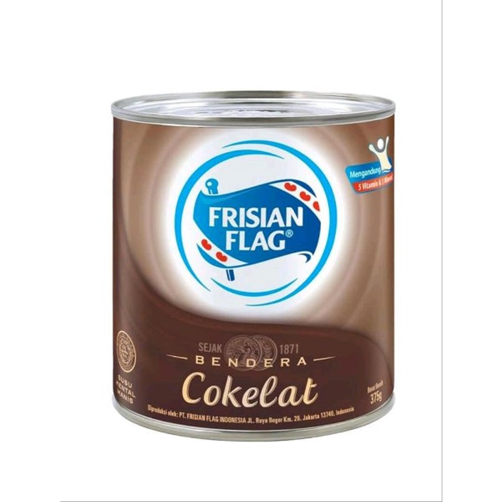 

Susu Kental manis Frisian Flag coklat 370GR