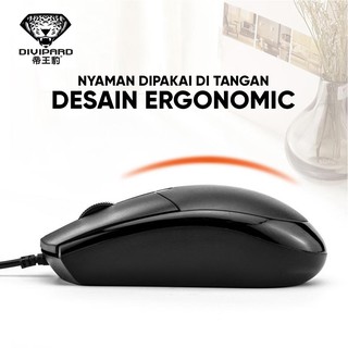 Optical Mouse Kabel Divipard OP10 Kabel USB | Shopee Indonesia