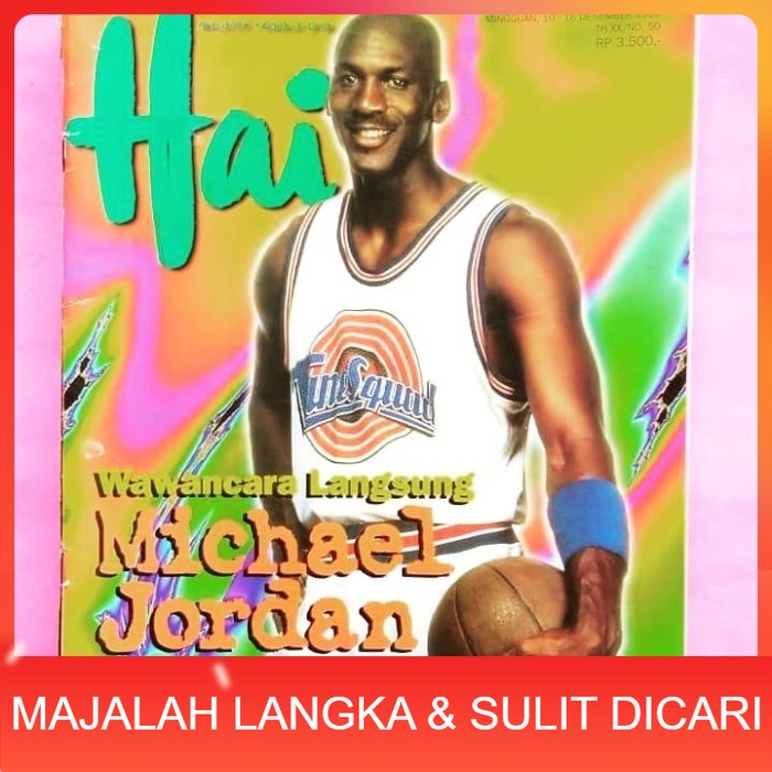 Majalah HAI No.50 Des 1996 Cover MICHAEL JORDAN Langka
