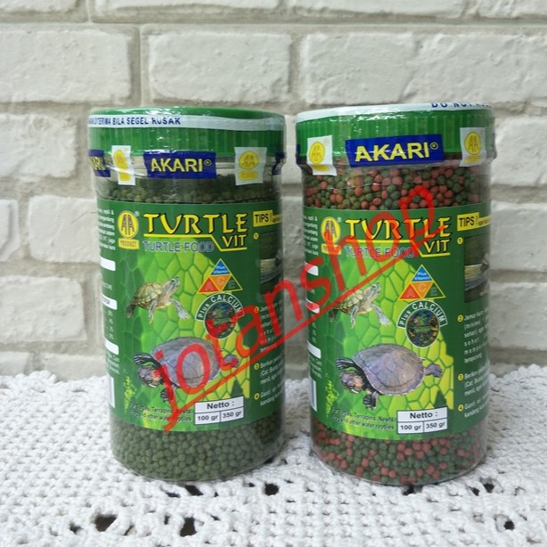 AKARI TURTLE VIT BESAR makanan pakan Kura Kura kurakura kura-kura turtle food pellet