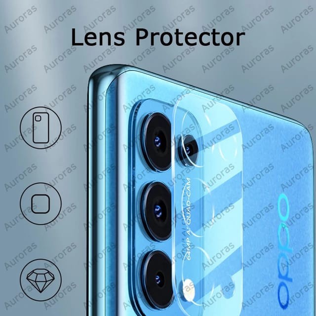 OPPO RENO 6 / RENO 6 PRO / RENO 5 4G / 5G PREMIUM FRAME CAMERA FULL COVER LENS KAMERA GLASS