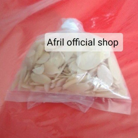 

Almond slice 100g repack 250gr kacang kenari