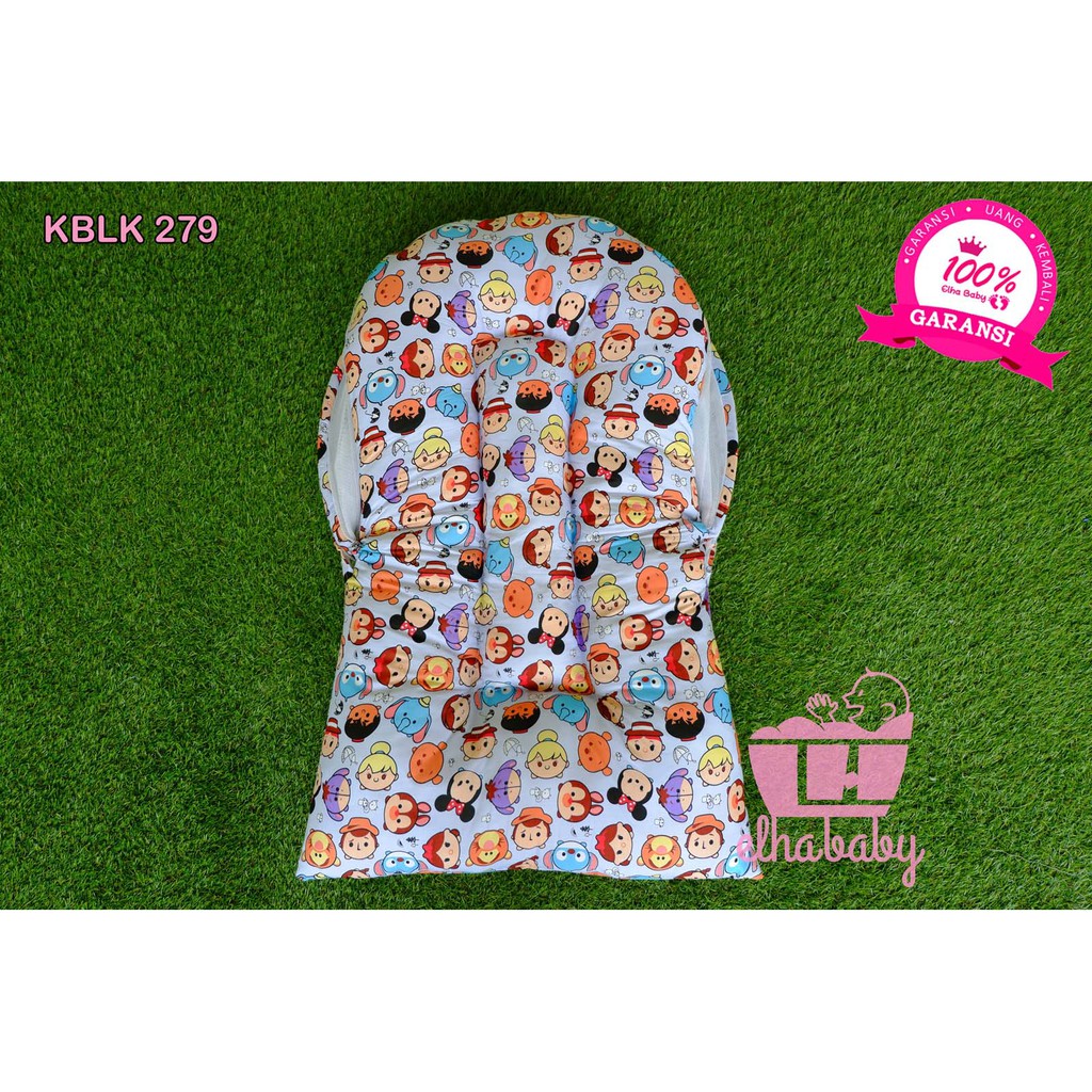 Kasur Bayi Motif Serba Serbi Lucu Set Kelambu Lipat Praktis Murah | Kado Tempat Anak Baru Lahir 279