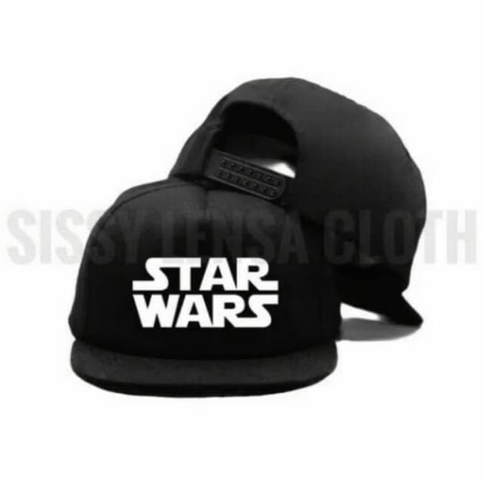 Terbaru Topi Snapback Snap Back Star Wars Polos Custom Pria Wanita Obral Murah |