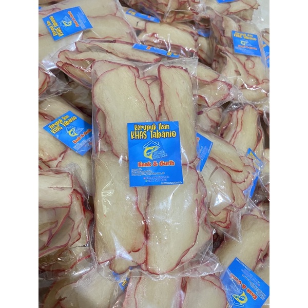 

Kerupuk Ikan Tenggiri 200gr