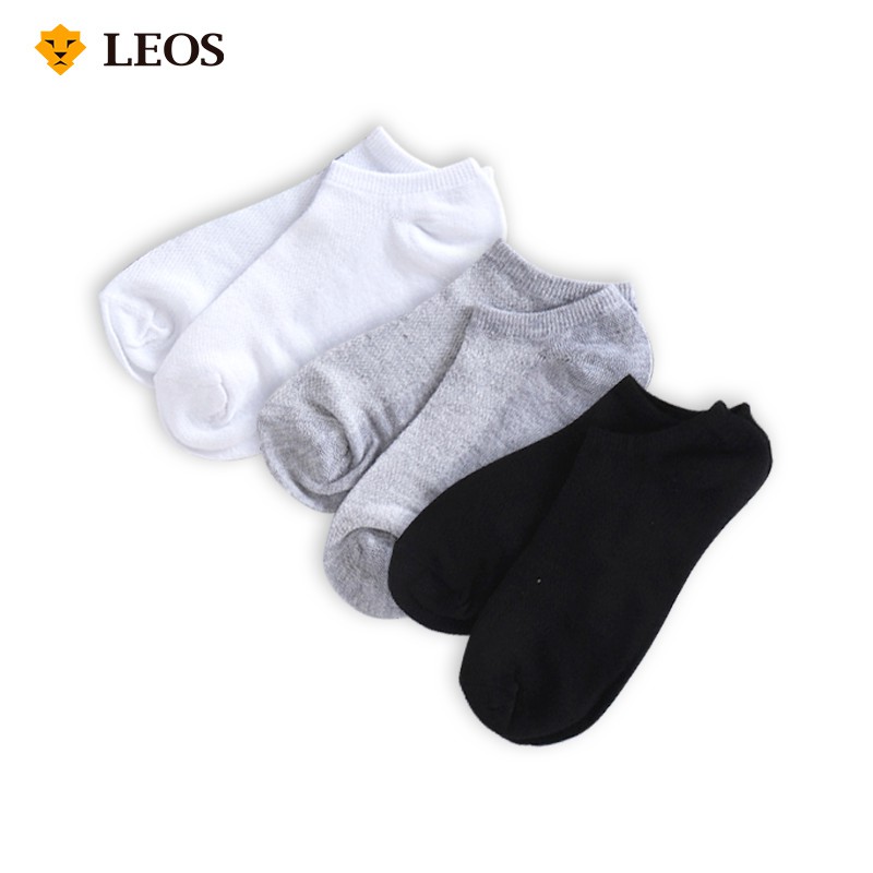 

LEOS Original Kaos Kaki Polos Mata Kaki/ Kaus Kaki Pendek/ Ankle Socks Wanita Pria Fashion