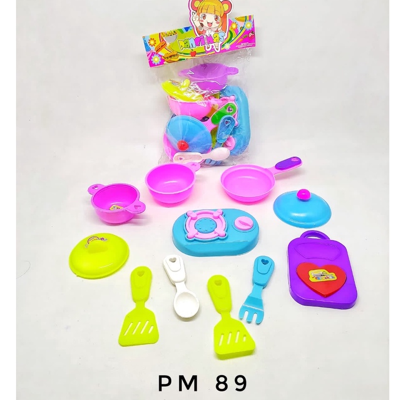 Mainan Masak Masakan Kitchen Set Mainan Kemasan Kantong SG Toys