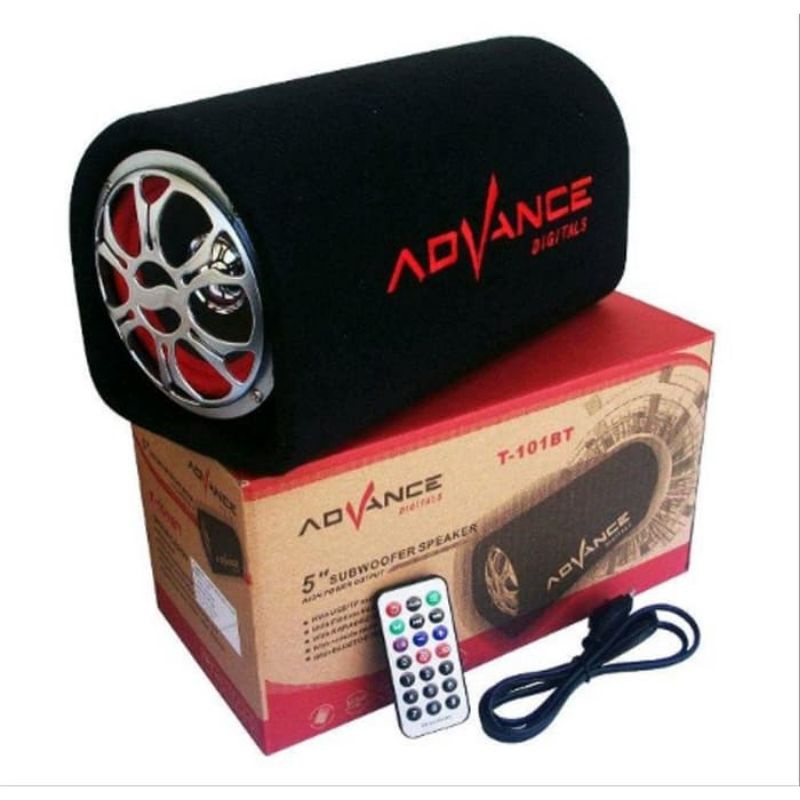 Advance Speaker Multimedia Bluetooth (Radio FM with Subwoofer)Speaker Advance T105 BT - 12 Inci