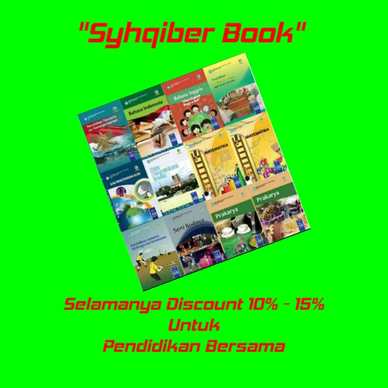 

BUKU PAKET K13 KELAS 8/VIII REVISI TERBARU SEMESTER 1 & 2