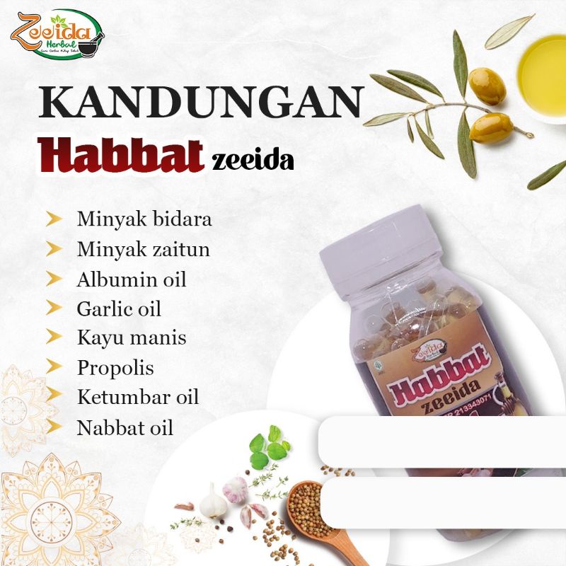 

HABBAT PREMIUM 8 in 1 ZEEIDA