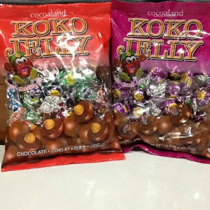 Jual Cokelat Koko Jelly Malaysia 750g Shopee Indonesia