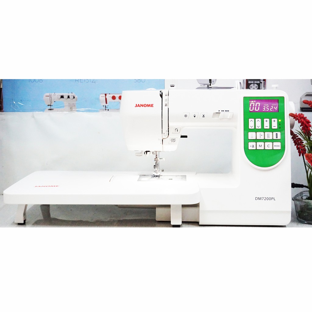 mesin jahit portable merk Janome type DM7200PL - hijau