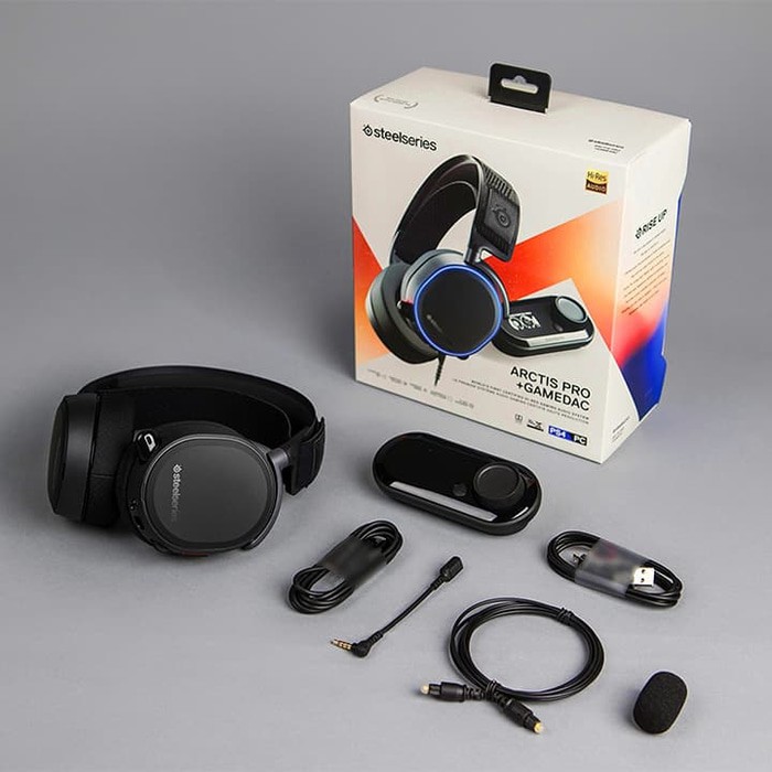 Steelseries Arctis Pro RGB + Game DAC / GameDAC Hi-Res Gaming Headset