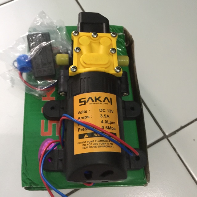 Pompa dc + adaptor 12 volt