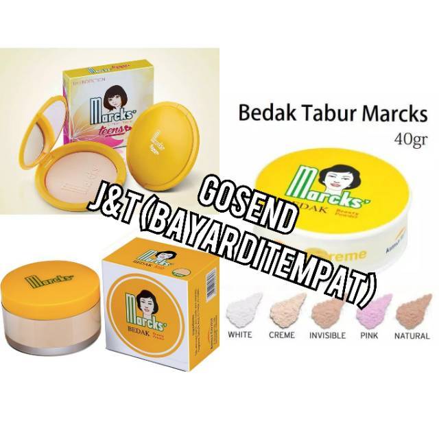 Marcks Bedak Tabur//Teens Compact Powder// Marcks Tabur Active ORIGINAL-BPOM