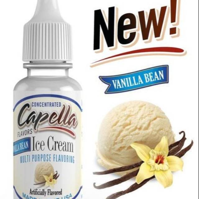

Capella Vanilla Bean Ice Cream 32 oz - Promo