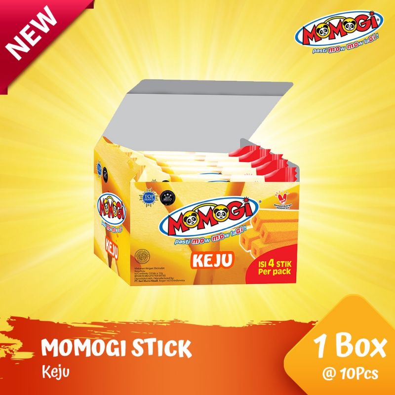 

Momogi Stick Rasa Keju 1 Box isi 10 Pcs x 12gr