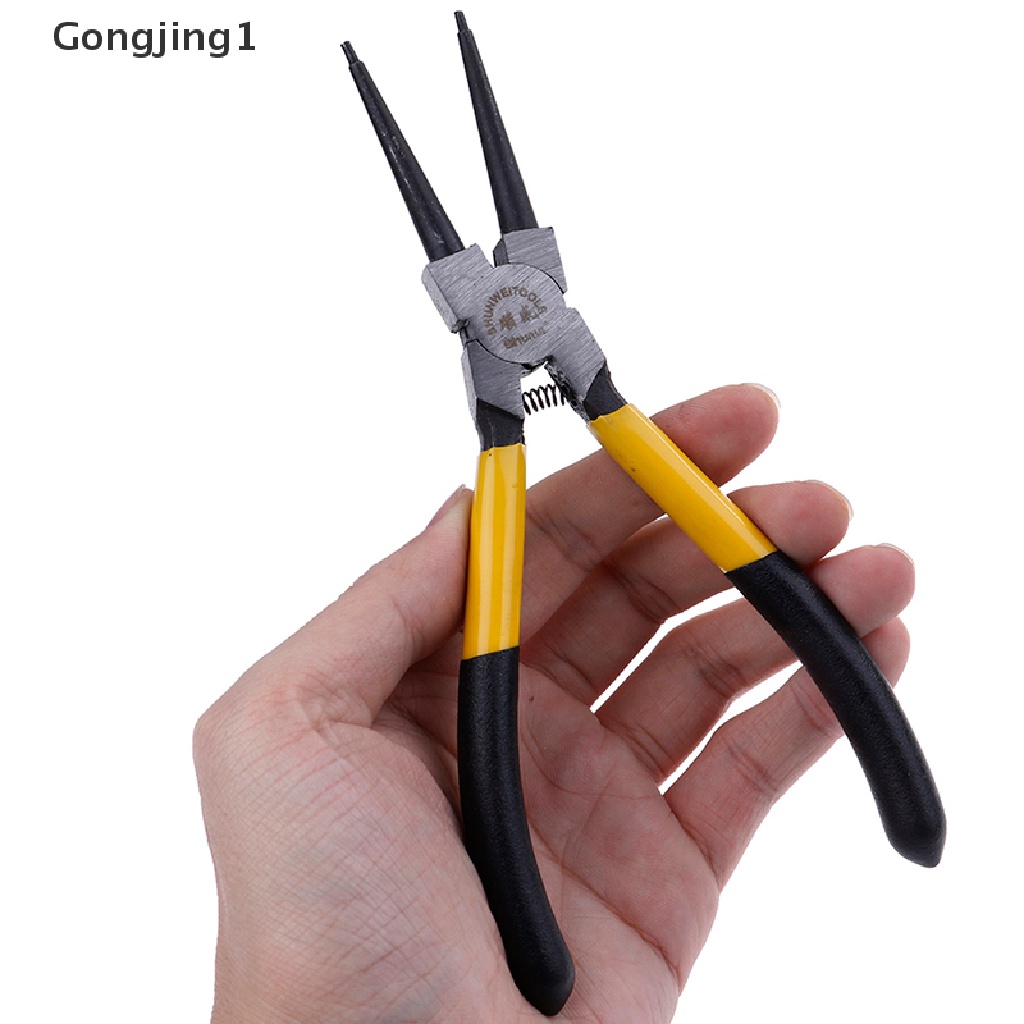 Gongjing1 1pc Tang Snap Ring Kombinasi Ukuran 7 &quot;