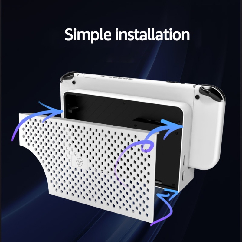 Btsg Dilengkapi Turbo Cooler Radiator Kontrol Suhu Ultra-Tipis Untuk Switch OLED