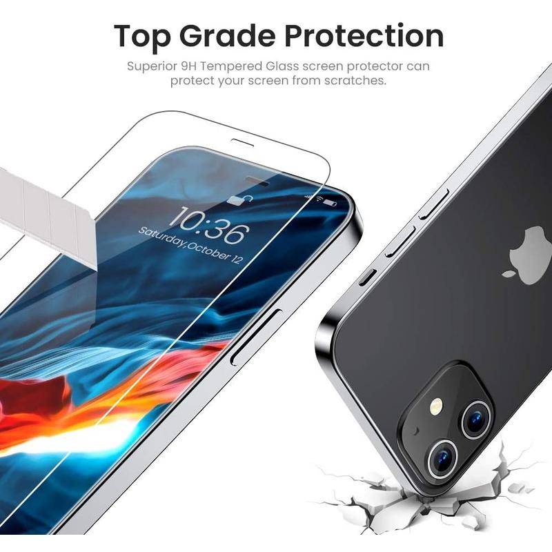 Pelindung Layar Tempered Glass Depan Belakang Untuk iPhone 14 13 12 Pro Max Mini 14 Plus 14 Pro 13pro 12pro