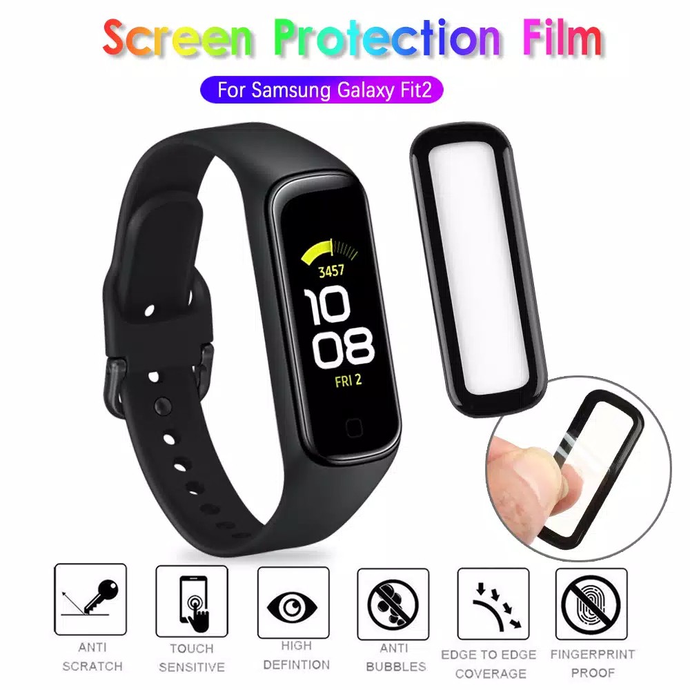 PET Anti gores screen guard SAMSUNG FIT 2 FIT2 Screen guard protector NANO