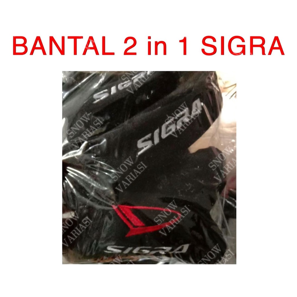 Bantal 2 in 1 Senderan Leher Mobil Calya Sigra Set