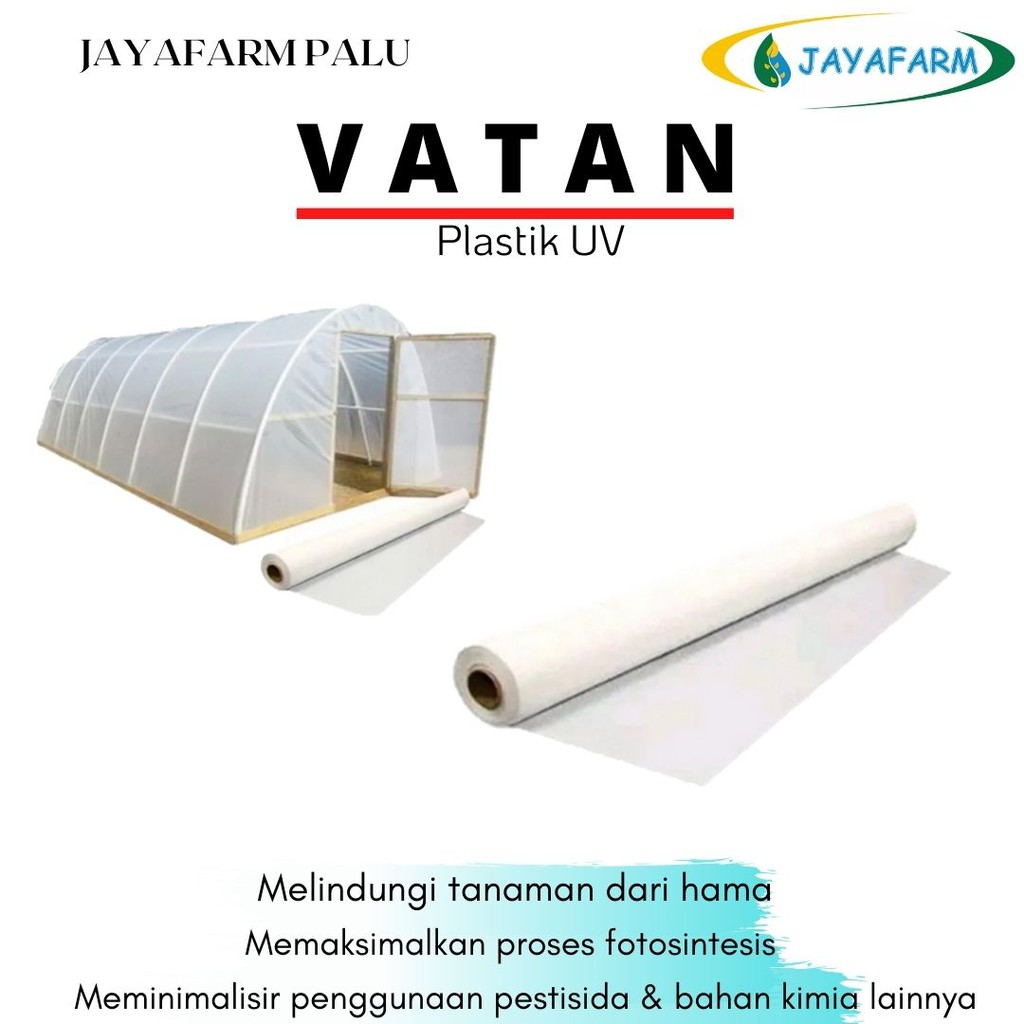 VATAN - PLASTIK UV UKURAN 3 M, 4,2 M, 6 M - 3 METER