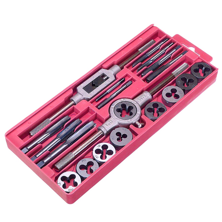 KODENKI TND201 Hand Tap Die Set 12 Pcs Tap Snai Set 12 Pcs Senai Baut