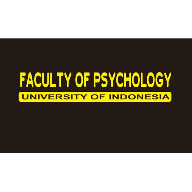 Cutting Sticker Pshychology UI / Psikologi UI