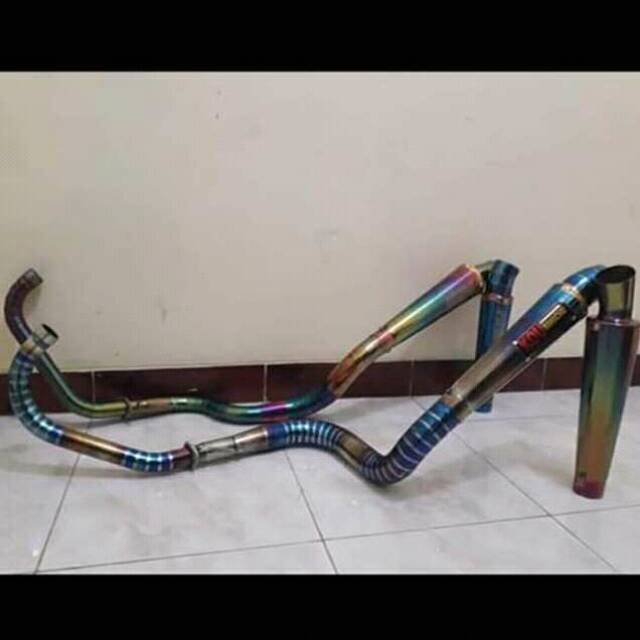 Knalpot kou kidal cobra bluemoon vixion