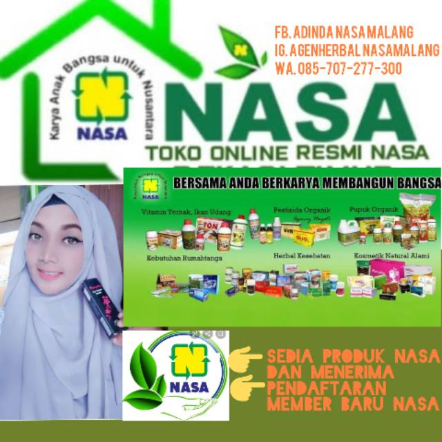 Spanduk Nasa Baner Nasa Mmt Nasa Banner Nasa 2 Meter Free Desain Gratis Desain Shopee Indonesia