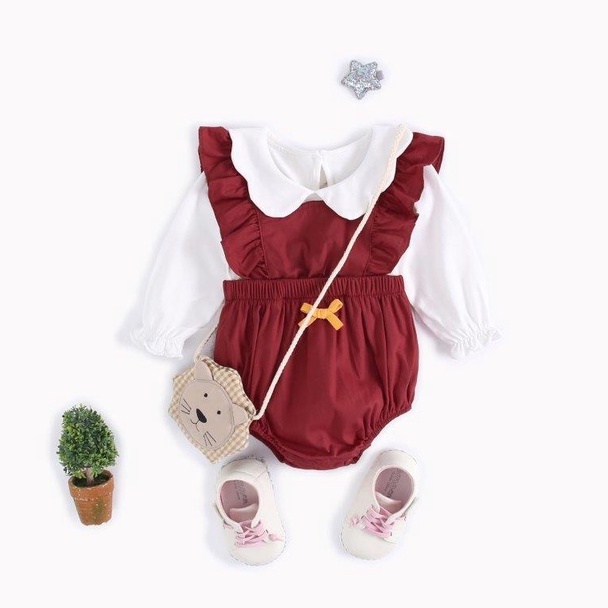 0-18bln PAKAIAN BAYI [Premium impor] BAJU ANAK JUMPER JUMPSUIT ROMPER PEREMPUAN catalog ZD F