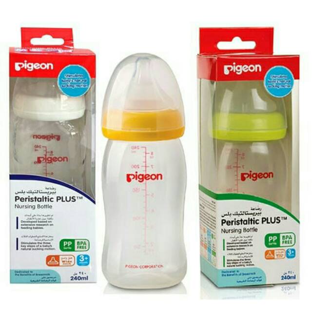 ♥BabyYank♥ PIGEON BOTOL SUSU WIDENECK 160ML 240ML 330ML TERMURAH - Botol Pigeon Wide Neck 160 ml 240 ml 330ml