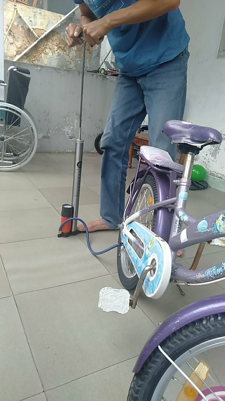 Pompa Tabung Sepeda Serba Guna Stainless Exotic - Atlantis Termurah Berkualitas