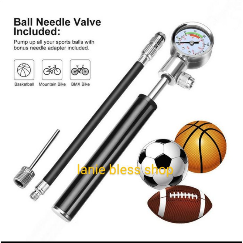 pompa ban sepeda bola kualitas bagus prostat kompa  manual mini murah