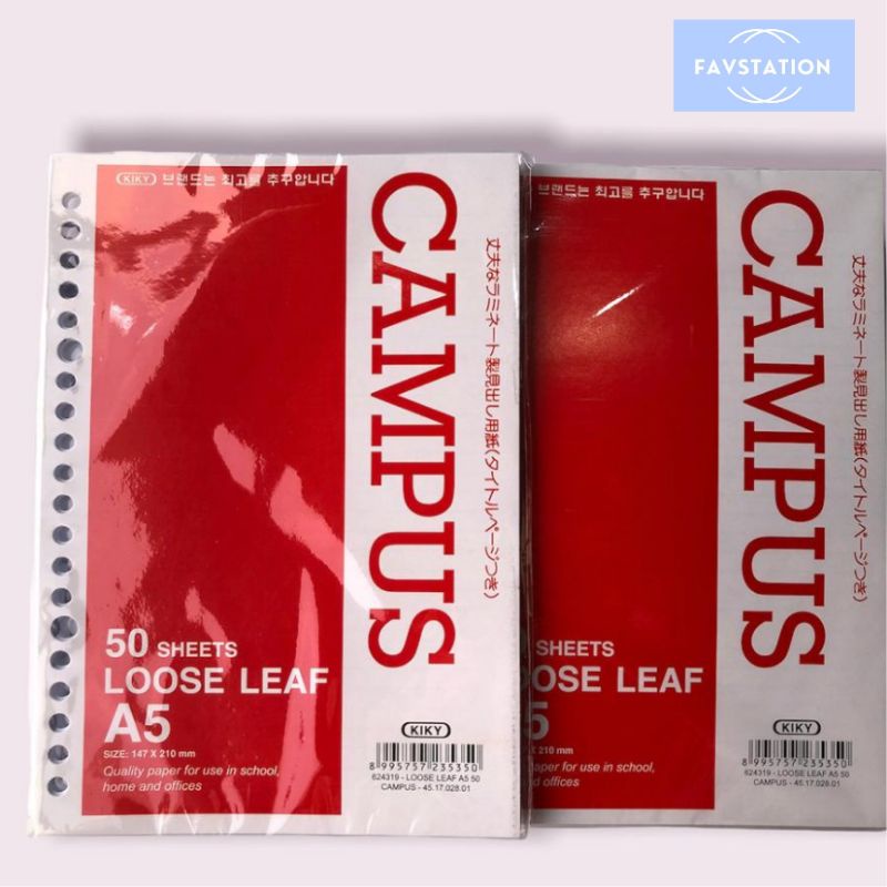 

Kiky Loose Leaf A5 50
