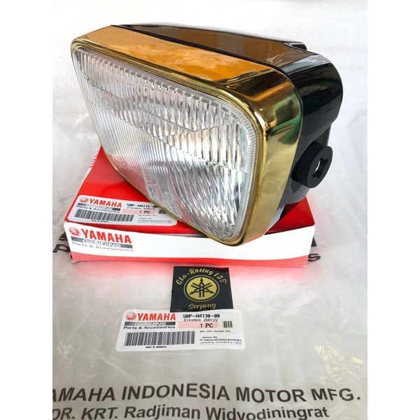 REFLEKTOR RX KING ASSY REFLEKTOR LAMPU DEPAN RX KING SE LENGKAP BATOK DAN RING ORIGINAL