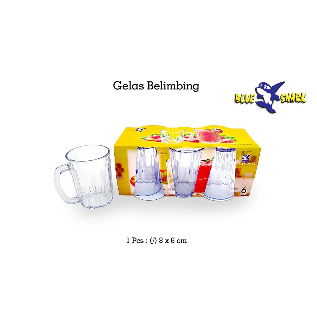 Jual Gelas Belimbing 400ml Gelas Melamin Gelas Transparan Shopee Indonesia 9840