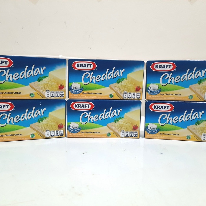 

fe20011vv Kraft Keju Cheddar Cheese Kotak 165Gr Kraft Best Seller Enak Xa201As