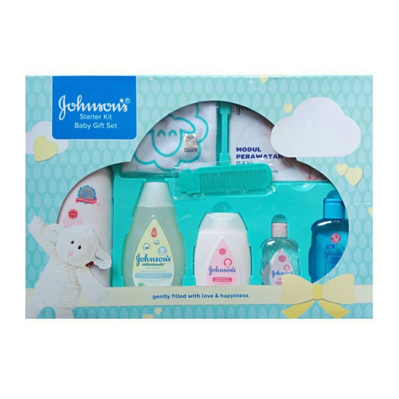 johnson's baby gift box / set perlengkapan mandi / paket bedak bayi termurah / harga sedulur